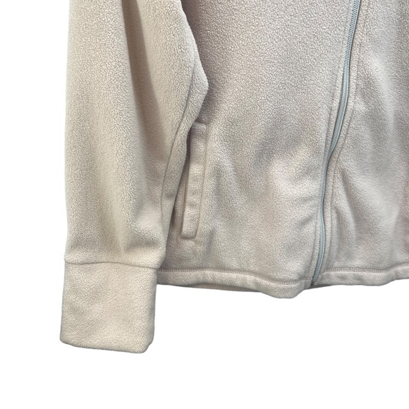Calvin Klein performance fleece hoodie womens size L pink with silver hardware - Picture 5 of 12